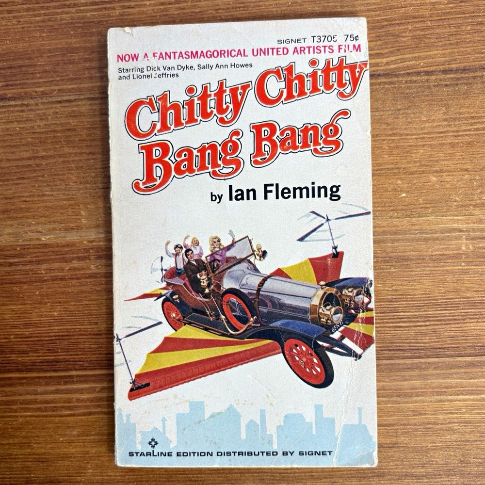 Chitty Chitty Bang Bang Ian Fleming Starline PB 4th Print 1973